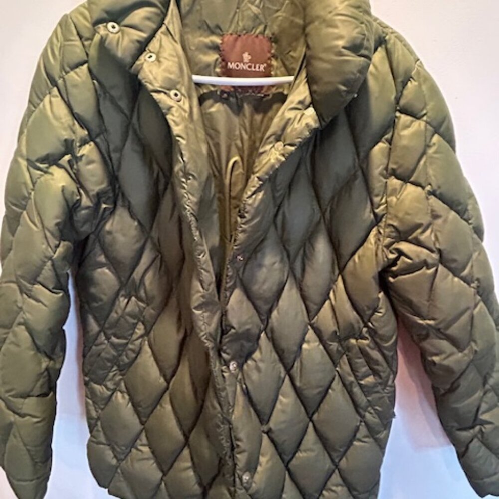 Moncler Grenoble Down Goose Quilted woman jacket 90s Vintage